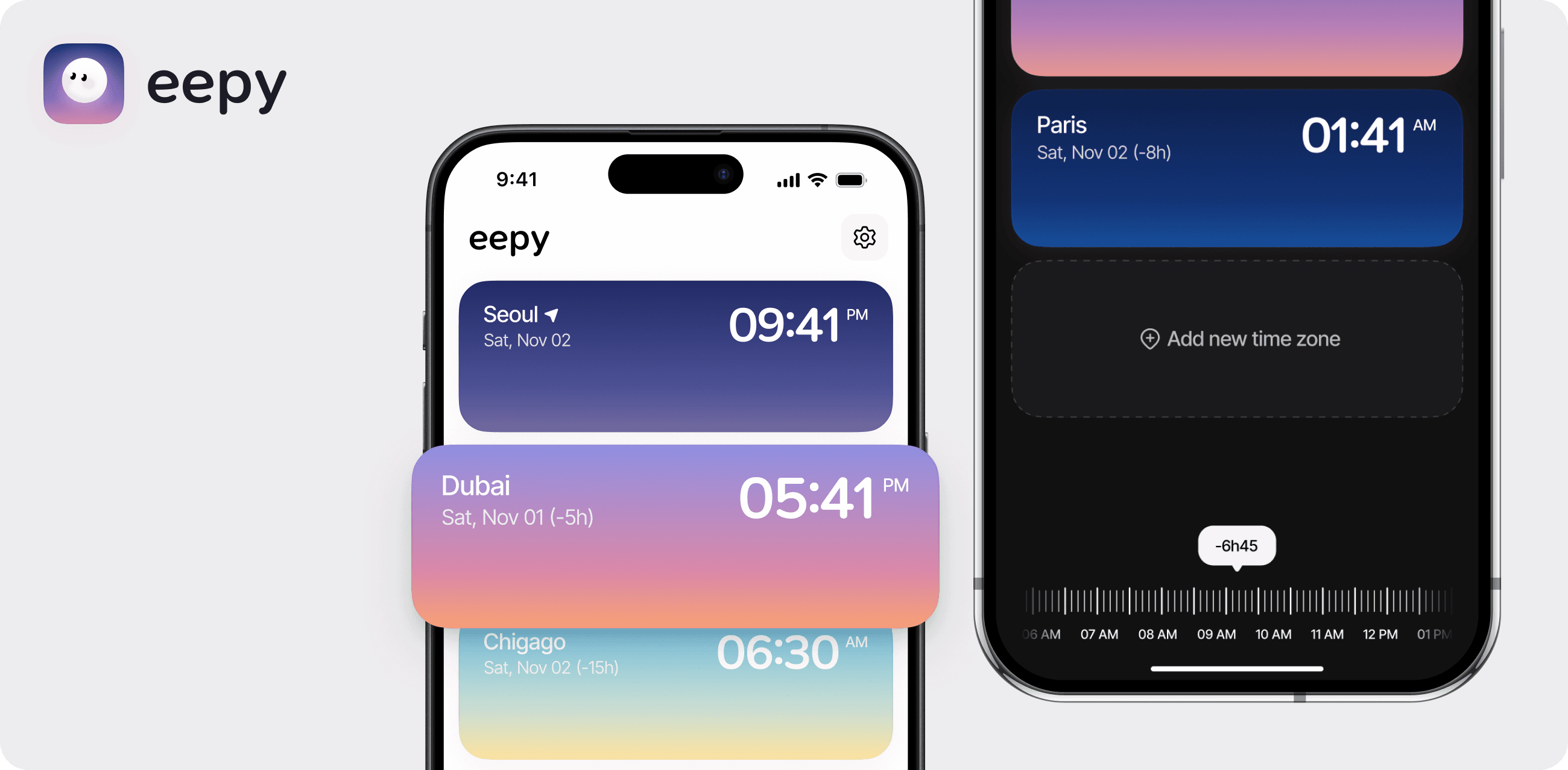 I built an app for anyone tired of googling "What time is it in..."